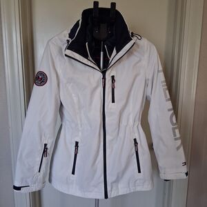 Tommy Hilfiger 3-in-1 Systems All Weather Jacket White/Navy Medium